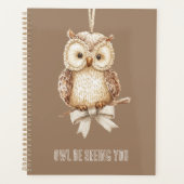 Uil Ziet U Boog Planner (Voorkant)
