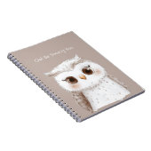 Uil Ziet U Notitieboek (Rechterzijde)