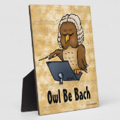 Uil zijn als Bach Fotoplaat (Zijkant)