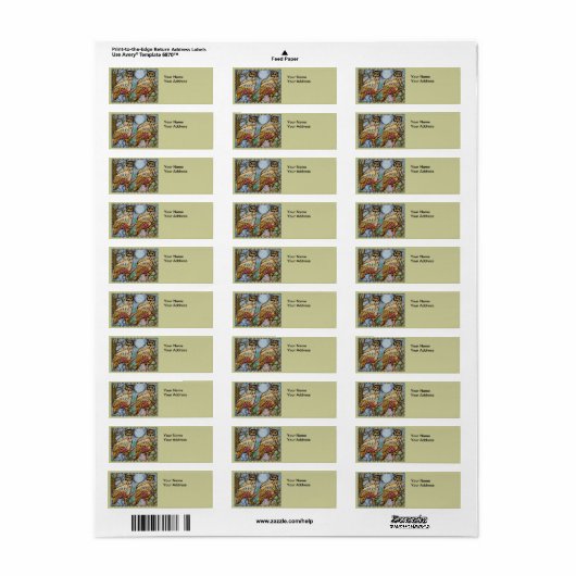 Uilen2 Label (Full Sheet)