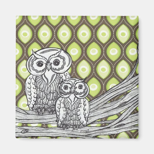 Uilen 11 magneet (Voorkant)