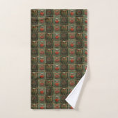 Uilen 2 bad handdoek (Handdoek)