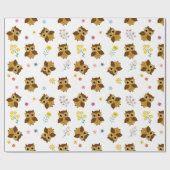 Uilen Cadeaupapier (Vlak)