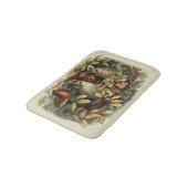 Uilen en elffeeën Natuur Illustratie Badmat (Gekanteld)