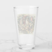 Uilen en elffeeën Natuur Illustratie Glas (Achterkant)