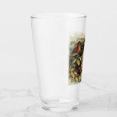 Uilen en elffeeën Natuur Illustratie Glas (Rechts)