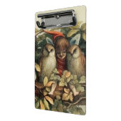 Uilen en elffeeën Natuur Illustratie Mini Klembord (Angled2)