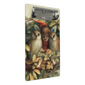 Uilen en elffeeën Natuur Illustratie Mini Klembord (Schuin)