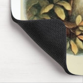 Uilen en elffeeën Natuur Illustratie Muismat (Hoek)