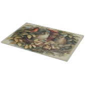 Uilen en elffeeën Natuur Illustratie Snijplank (Hoek)