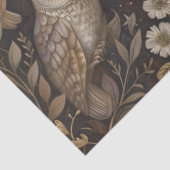 Uilen en manen Retro Decoupage Tissuepapier (Detail)