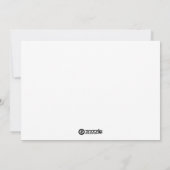 Uilen en Mistletoe Christmas Kaart (Achterkant)