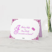 Uilen Familie Verjaardag Kaart (Achterkant)