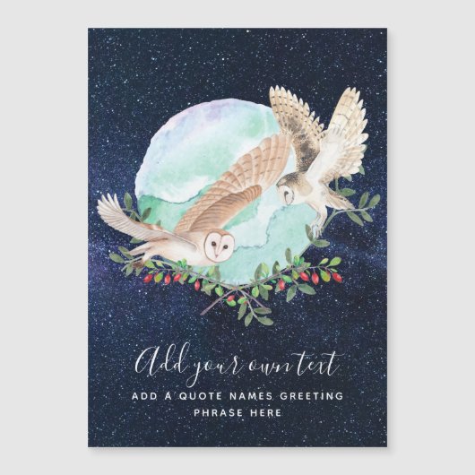 Uilen Gepersonaliseerd (Voorkant)