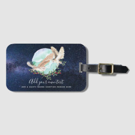 Uilen Gepersonaliseerd Bagagelabel