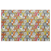 uilen herfst stof (Fat Quarter)