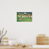 Uilen in het maanlicht, Louis Wain Poster (Keuken)