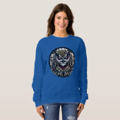 Uilen in ronde ramen trui (Voorkant volledig)