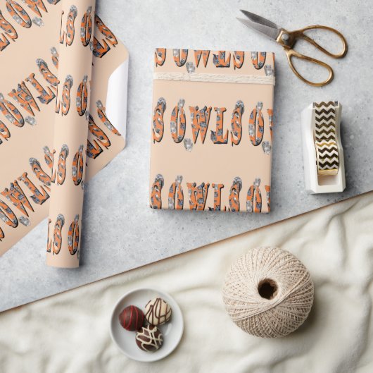 Uilen is de naam, cadeaupapier (Crafts)