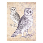 Uilen kijken naar je  collage foto afdruk (Voorkant)