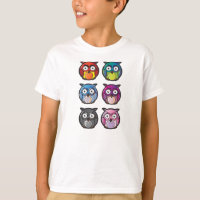 Uilen kinder t-shirt