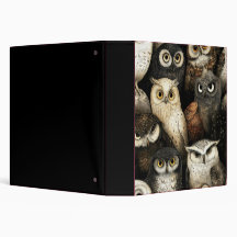 Uilen met piercing ogen