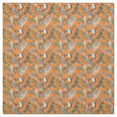  uilen - Oranje Stof (Swatch)
