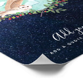 Uilen Persoonlijk gemaakt Poster (Hoek)