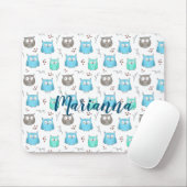 Uilen & Takken Patroon Muismat (Met muis)
