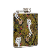 Uilen, varens, eik en bessen 2 heupfles (Rechts)