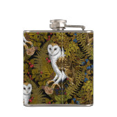 Uilen, varens, eik en bessen 2 heupfles (Achterkant)