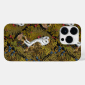 Uilen, varens, eik en bessen 2 iPhone hoesje (Achterkant horizontaal)