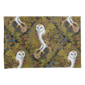 Uilen, varens, eik en bessen 2 kussensloop (Voorkant-Rechts)