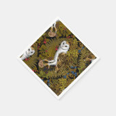 Uilen, varens, eik en bessen 2 servet (Hoek)