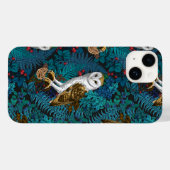 Uilen, varens, eik en bessen 3 Case-Mate iPhone case (Achterkant (horizontaal))