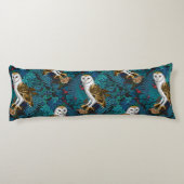 Uilen, varens, eik en bessen 3 lichaamskussen (Achterkant)