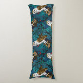 Uilen, varens, eik en bessen 3 lichaamskussen (Voorkant Verticaal)