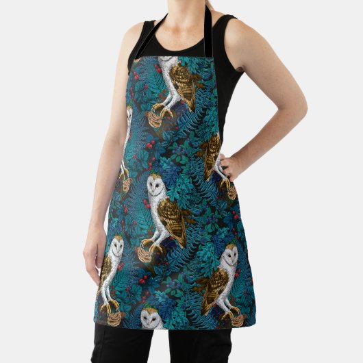 Uilen, varens, eik en bessen 3 schort (Insitu)