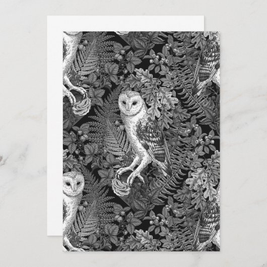 Uilen, varens, eik en bessen 4 (Voorkant / Achterkant)