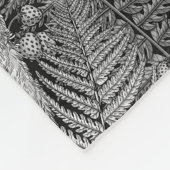 Uilen, varens, eik en bessen 4 fleece deken (Hoek)