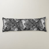 Uilen, varens, eik en bessen 4 lichaamskussen (Achterkant)