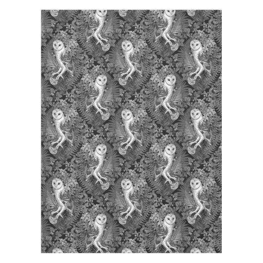 Uilen, varens, eik en bessen 4 tafelkleed (Voorkant)