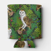 Uilen, varens, eik en bessen blikjeskoeler (Achterkant)