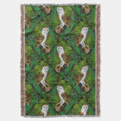 Uilen, varens, eik en bessen deken (Voorkant Verticaal)