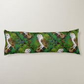 Uilen, varens, eik en bessen lichaamskussen (Achterkant)