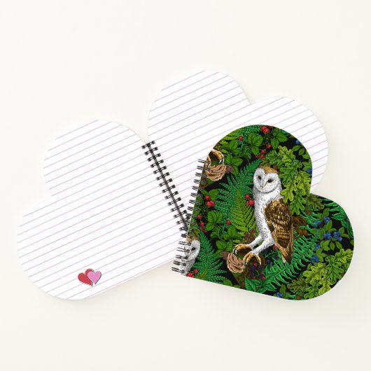 Uilen, varens, eik en bessen notitieboek (Binnen)