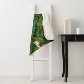 Uilen, varens, eik en bessen sherpa deken (In situ)