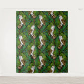 Uilen, varens, eik en bessen wandkleed (Voorkant)