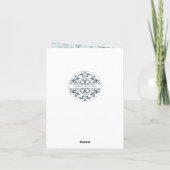  uilen vrouw kerst kaart (Achterkant)