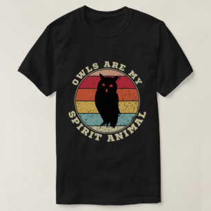 Uilen zijn mijn Spirit Animal T-shirt